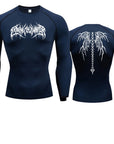 Men's T-shirt Men Running Sport T Shirt Men Compression Fitness Tops Tee Quick DryTight Training Gym Sport Running Shirts Jersey