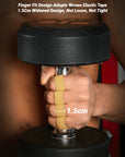 Fitness Four Fingers Gloves Breathable Anti-slip Shock Absorption Dumbbell Leather Weight Lifting Training Pal Men's And Women's