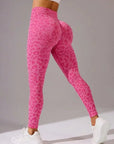 High Waist Sports Leggings Women Seamless Leopard Yoga Pants Sexy Hip Lift Trainning Fitness Outdoor Sports Tights for Women