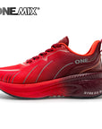 ONEMIX New Cushioning Running Shoes For Men Suitable Heavy Runners Lace Up Sports Women Non-slip Outdoor Athletic Male Sneakers