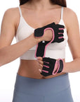Weightlifting Gloves Women Men Fitness Gym Gloves Half Finger Breathable Non-slip Gel Pad Bodybuilding Training Dumbbells Gloves