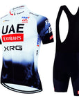 2025 UAE Cycling Jersey Set MTB Uniform Bike Clothing Summer Breathable Bicycle Shirt Ropa Ciclismo Bib Pants Maillot Ciclismo