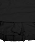Womens Tennis Skirt with Pockets Crossover High Waisted Athletic Golf Skorts Running Workout Skirts 2 in 1 Fashion Streetwear