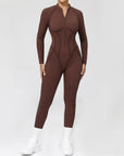 Yoga Suit Gym Set Women Training Sportswear Fitness Long Sleeved Sports Jumpsuit Women Push Up Female Workout Clothes Bodysuits