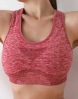 Women Sports Bras Yoga Top Vest High Shockproof Quick-drying Yoga Gym Running Fitness Underwear Ladies Seamless Sportswear