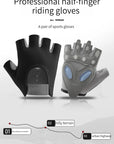 GTUBIKE 1 Pair Gym Body Building Training Fitness Gloves Sports Weight Lifting Exercise Slip-Resistant Gloves for Yoga Gloves