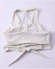 Summer sports bra women's running wearing shock resistant training yoga suit vest top fitness bra