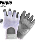 1Pair Workout Gloves Men Women Gym Lifting Fitness Climbing Exercises Work Out Wrist Belt Shock Absorb Foam Pad Palm Crossfit