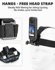 Accessories Kit for Insta 360 X5 X4 x3 Chest Mount Head Strap Backpack Clip Holder Wrist Strap for Insta 360 X5 X4 X3 Accessory