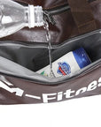 Sport Gym Bag for Women Men Shoulder Bags with Shoes Storage Pocket Fitness Training Waterproof Leather Travel Bag Handbag Daily