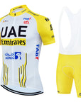 2025 UAE Cycling Jersey Set MTB Uniform Bike Clothing Summer Breathable Bicycle Shirt Ropa Ciclismo Bib Pants Maillot Ciclismo