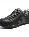 Outdoor Lover Trekking Shoes Men Waterproof Hiking Shoes Mountain Boots Genuine Leather Woodland Hunting Tactical Shoes