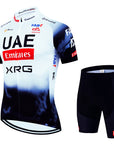 2025 UAE Cycling Jersey Set MTB Uniform Bike Clothing Summer Breathable Bicycle Shirt Ropa Ciclismo Bib Pants Maillot Ciclismo