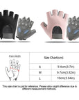 GTUBIKE 1 Pair Gym Body Building Training Fitness Gloves Sports Weight Lifting Exercise Slip-Resistant Gloves for Yoga Gloves