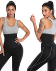 Waist Trainer Trimmer Sweat Belt Band for Men Lower Belly Fat Sauna Abs Shapers Slimming Workout Shapewear Girdle