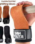 Gym Gloves Fitness Hand Palm Protection Equipment Anti Slip Wear-resistant Wrist Protection Hard Pull Grip Strength Gloves
