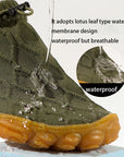 Waterproof barefoot hiking Men shoes Breathable Women Sneakers Non-slip Wear-resistant Couple Outdoor Work Shoes Walking Shoes