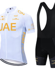 New 2024 UAE Cycling Jersey TEAM ITALIA Bike Maillot Jersey Shorts Set Ropa Ciclismo Men Women Summer Pro Bicycle Clothing