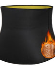 Waist Trainer Trimmer Sweat Belt Band for Men Lower Belly Fat Sauna Abs Shapers Slimming Workout Shapewear Girdle