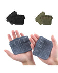 1 Pair Cowhide Bodybuilding Gym Gloves Four-finger Palm Protection Anti-slip Wear-resistant Fitness Sports Training Palm Guard