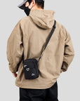 Sports Wallet Phone Bag Shoulder Bag Pouch Case Belt Handbag Purse Coin Wallet Retro Key Holder Small Money Bag