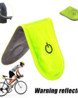 Outdoor Sports LED Safety Light Reflective Magnetic Clip On Strobe Reflector Warning Clip Night Running Shoes Collar Lamp Access