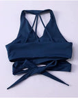 Summer sports bra women's running wearing shock resistant training yoga suit vest top fitness bra