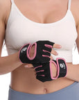 Weightlifting Gloves Women Men Fitness Gym Gloves Half Finger Breathable Non-slip Gel Pad Bodybuilding Training Dumbbells Gloves
