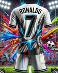 2026 New Ai Design Graffiti Football Jersey Ronaldo