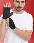 Weightlifting Gloves Women Men Fitness Gym Gloves Half Finger Breathable Non-slip Gel Pad Bodybuilding Training Dumbbells Gloves