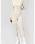 Yoga Suit Gym Set Women Training Sportswear Fitness Long Sleeved Sports Jumpsuit Women Push Up Female Workout Clothes Bodysuits