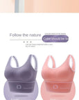 Sports Vest Women Gather Without Steel Ring Shockproof Underwear, Tube Top, Outer Wear, All-match U-shaped Beautiful Back, Big