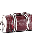 Sport Gym Bag for Women Men Shoulder Bags with Shoes Storage Pocket Fitness Training Waterproof Leather Travel Bag Handbag Daily