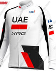 UAE Team Cycling Jersey 2026 Set Clothing Suit Winter Summer Mens Long Sleeve MTB Bike Road Pants Bib Ropa Ciclismo