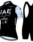 2025 UAE Cycling Jersey Set MTB Uniform Bike Clothing Summer Breathable Bicycle Shirt Ropa Ciclismo Bib Pants Maillot Ciclismo