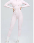 Yoga Suit Gym Set Women Training Sportswear Fitness Long Sleeved Sports Jumpsuit Women Push Up Female Workout Clothes Bodysuits