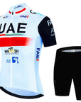 2025 UAE Cycling Jersey Set MTB Uniform Bike Clothing Summer Breathable Bicycle Shirt Ropa Ciclismo Bib Pants Maillot Ciclismo