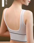 Sports Vest Women Gather Without Steel Ring Shockproof Underwear, Tube Top, Outer Wear, All-match U-shaped Beautiful Back, Big