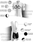 2025 UAE Cycling Jersey Set MTB Uniform Bike Clothing Summer Breathable Bicycle Shirt Ropa Ciclismo Bib Pants Maillot Ciclismo