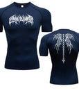 Men's T-shirt Men Running Sport T Shirt Men Compression Fitness Tops Tee Quick DryTight Training Gym Sport Running Shirts Jersey
