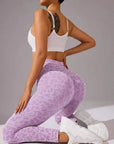 High Waist Sports Leggings Women Seamless Leopard Yoga Pants Sexy Hip Lift Trainning Fitness Outdoor Sports Tights for Women
