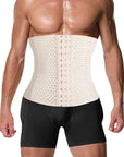 Waist Trainer Shapers Corset For Men Abdomen Reducer Slimming Belt Shapewear High Compression Modeling Strap Workout Girdle Faja
