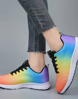 2025 Spring New Fashion Sneakers Athletic Sneakers for Lady for Women Soft Walking Flats Non-slip Casual Sport Tennis Shoes
