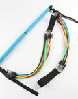 Fitness Yoga Pilates Bar Portable Gym Accessories Sport Elastic Bodybuilding Resistance Bands For Home Trainer Workout Equipment