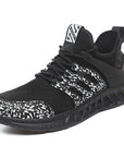 Flying Woven Mesh Sneakers New Outdoor Lightweight Breathable Casual Running Shoes