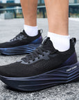 Summer Road Running Shoes Shock Absorption Breathable Mesh Surface