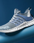 Flying Woven Mesh Sneakers New Outdoor Lightweight Breathable Casual Running Shoes