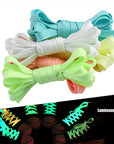 1 Pair Luminous Shoelaces For Sneakers Men Women Sports Shoes, Reflective Shoelaces
