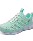 Running Flying Woven Shock Absorption Sports Casual Shoes