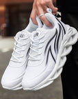 Lightweight Large Size Flame Twisted Sports Running Shoes